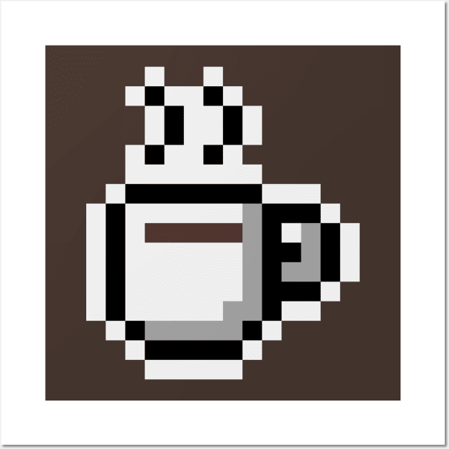 Coffee Cup Wall Art by TinyLittleSquares